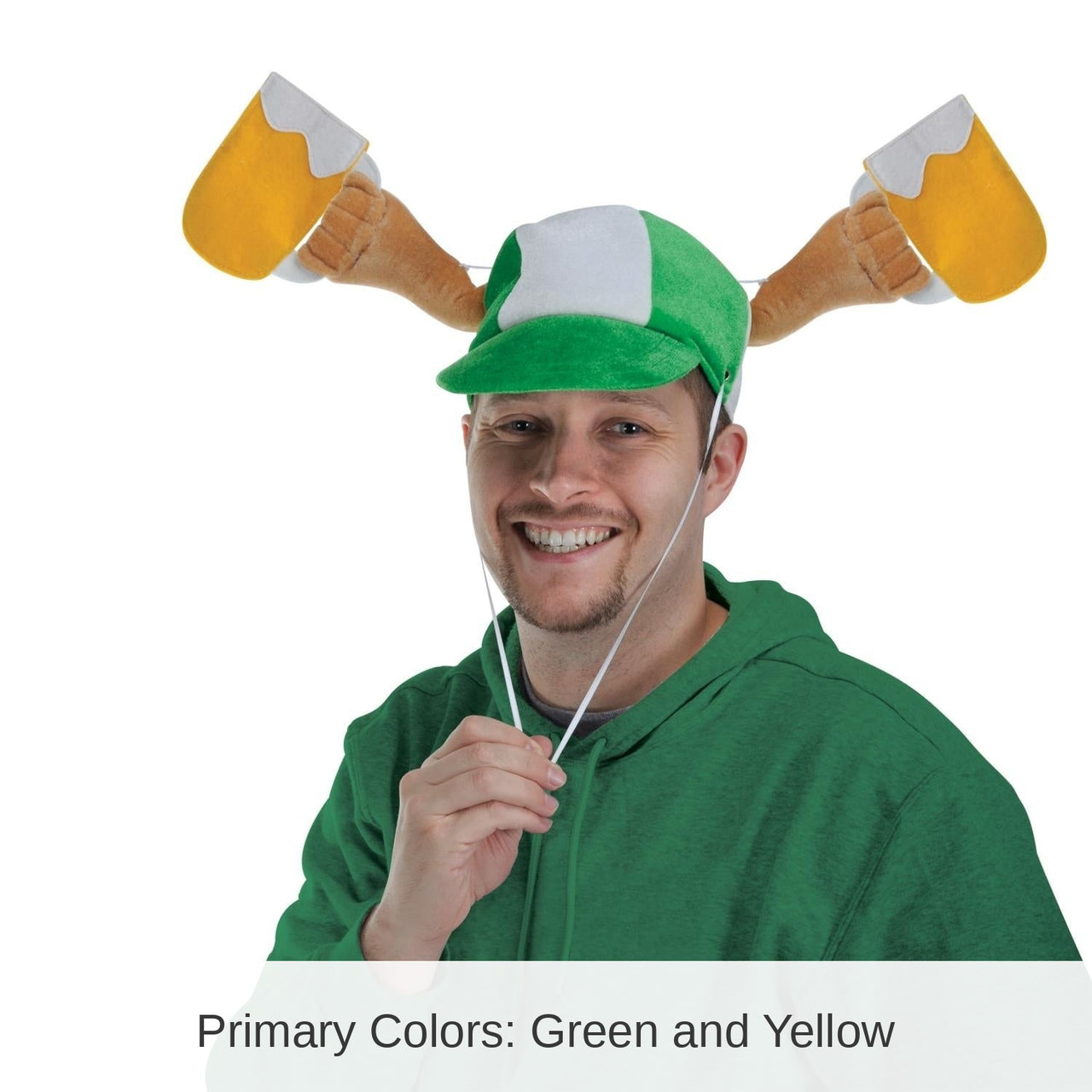 6 Pack Bulk Plush St Patrick's Day Mugs Cap