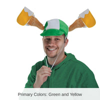 6 Pack Bulk Plush St Patrick's Day Mugs Cap