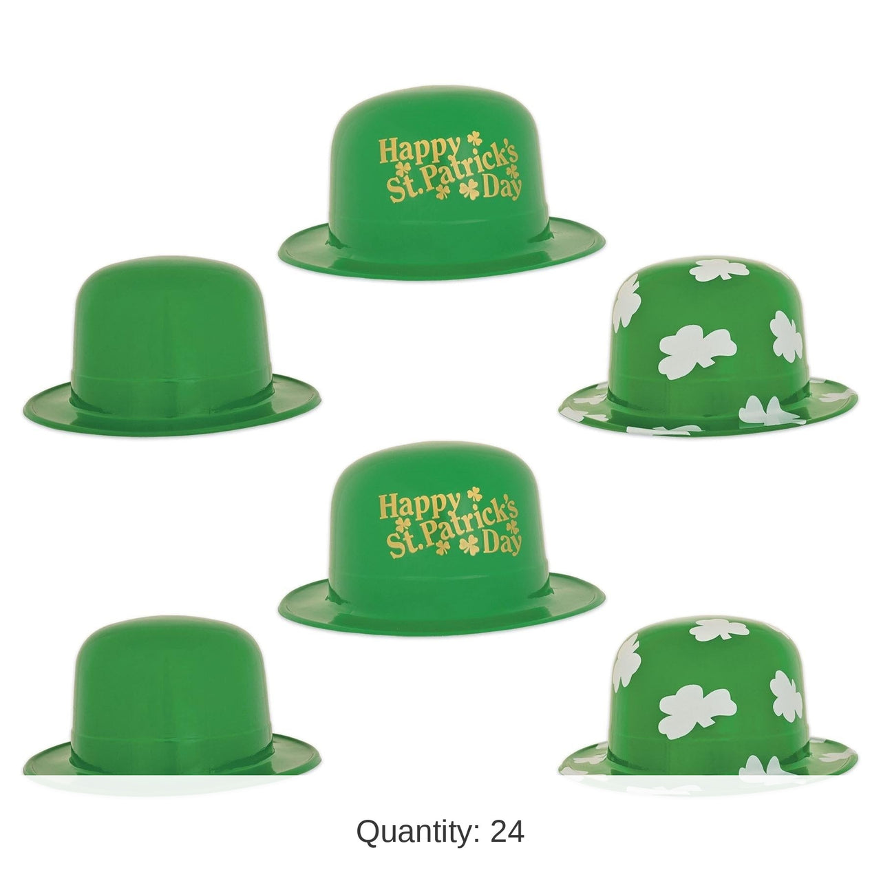 24 Pack Bulk St Patrick's Derby Assortment