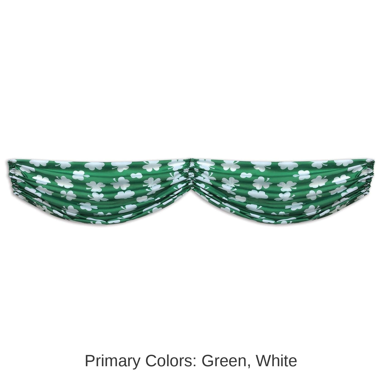 6 Pack Bulk St. Patrick's Day Shamrocks Fabric Bunting