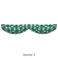 6 Pack Bulk St. Patrick's Day Shamrocks Fabric Bunting