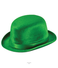 12 Pack Bulk St. Patrick's Day Green Vel-Felt Derby