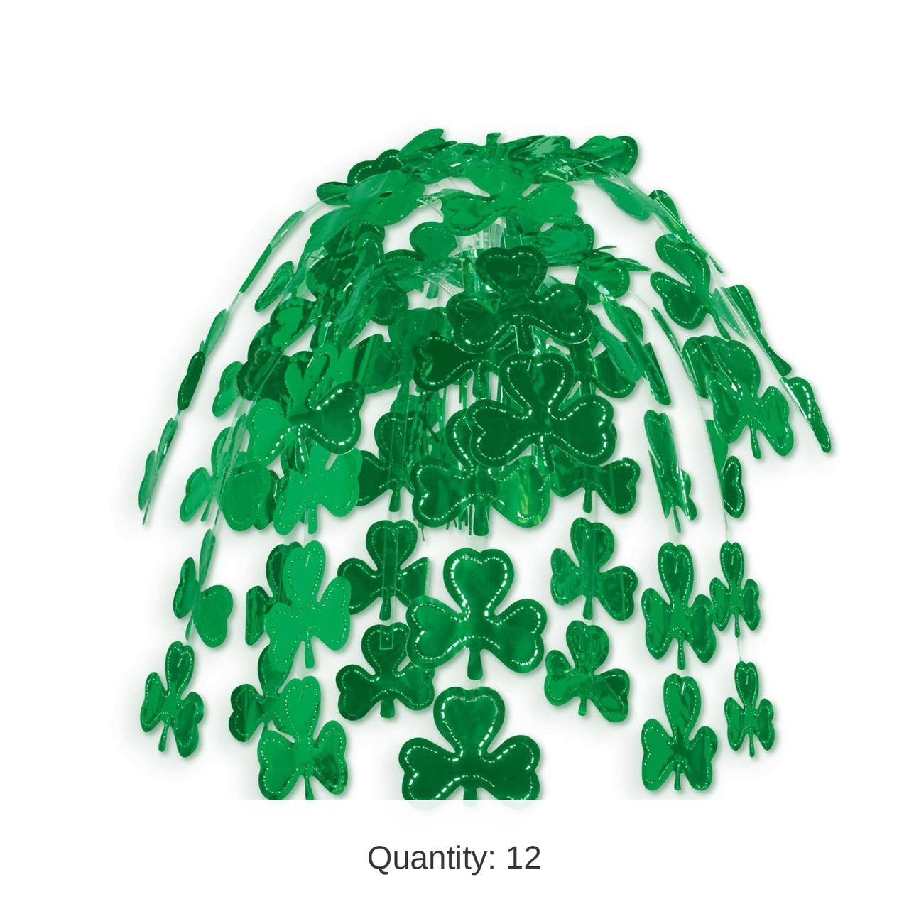 12 Pack Bulk St. Patrick's Day Shamrock Cascade