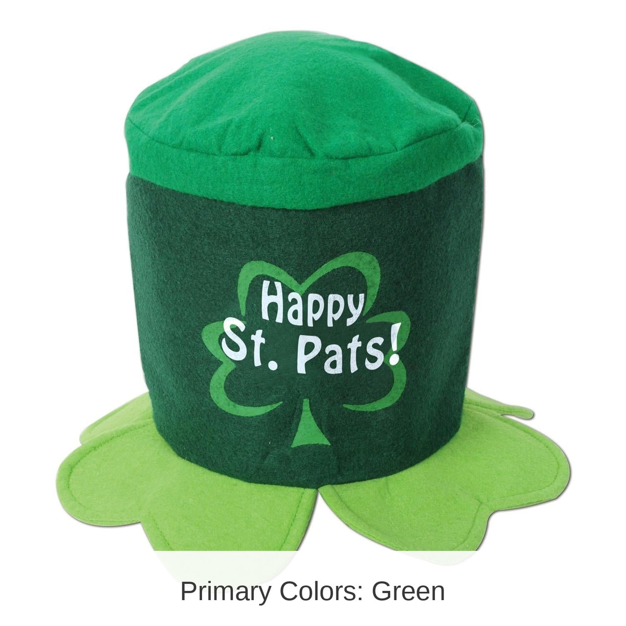 12 Pack Bulk Happy St Pat's! Hat