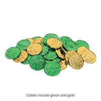 480 Piece Bulk St. Patrick's Day Lucky Leprechaun Plastic Coins