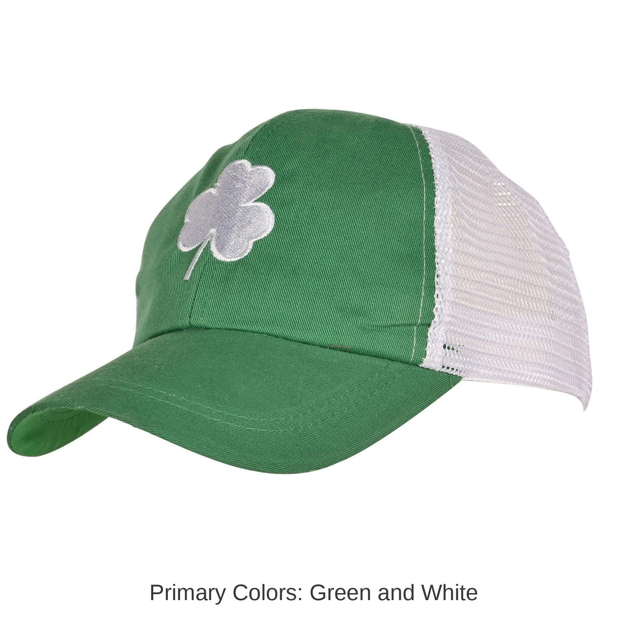 12 Pack Bulk St. Patrick's Day Shamrock Cap