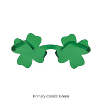 12 Pack Bulk Shamrock Glasses