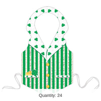 24 Pack Bulk Prismatic St Patrick Vest