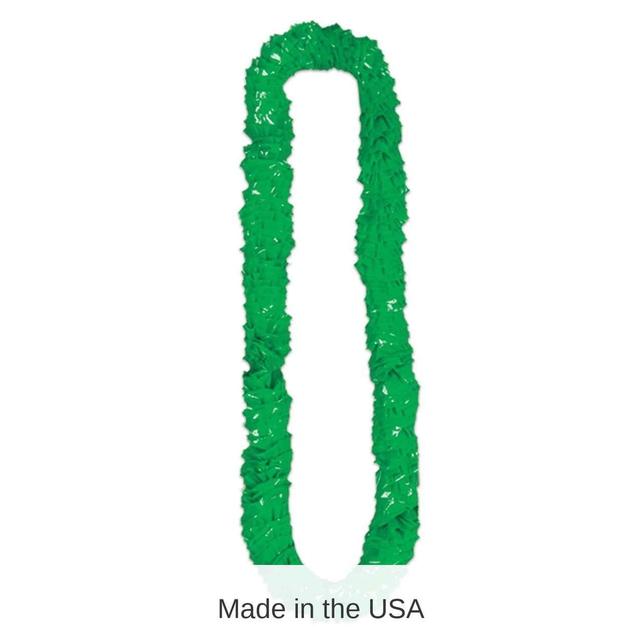144 Pack Bulk St. Patrick's Day Soft-Twist St Patrick's Poly Leis - green