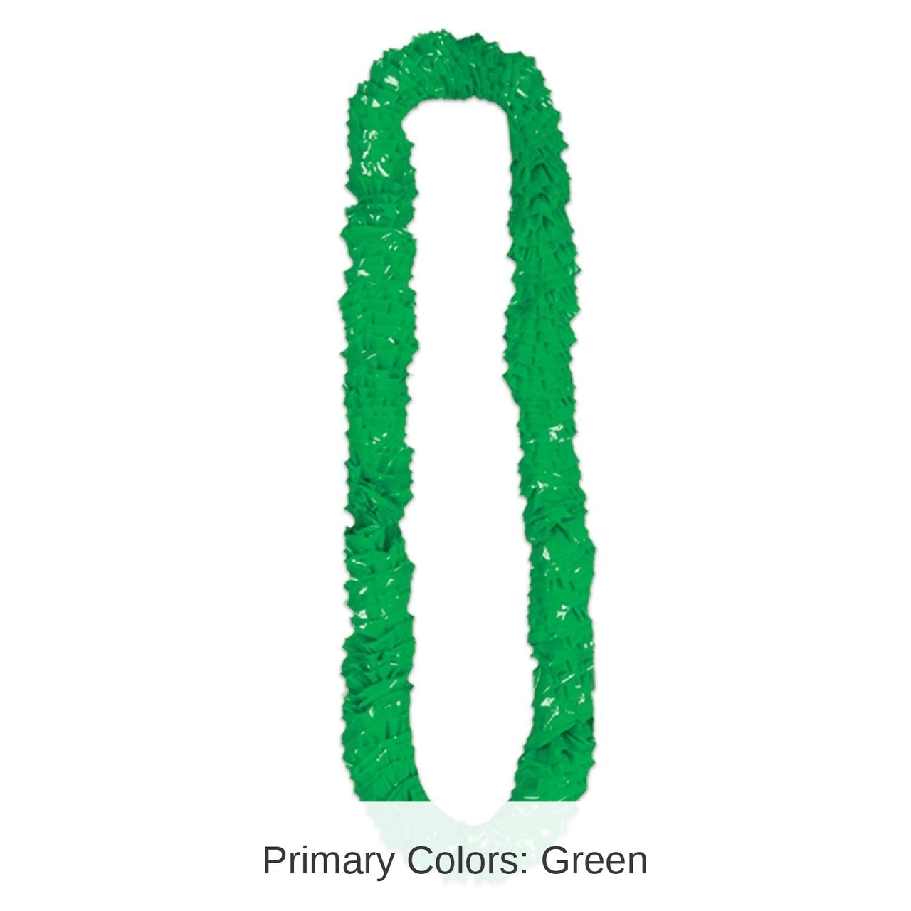 144 Pack Bulk St. Patrick's Day Soft-Twist St Patrick's Poly Leis - green