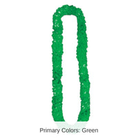 144 Pack Bulk St. Patrick's Day Soft-Twist St Patrick's Poly Leis - green