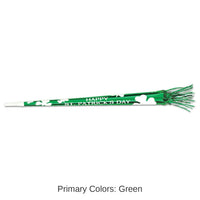 25 Pack Bulk St Patrick Tasseled Trumpets