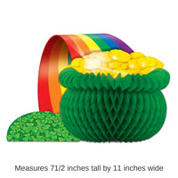12 Pack Bulk St. Patrick's Day Pot O' Gold Centerpiece