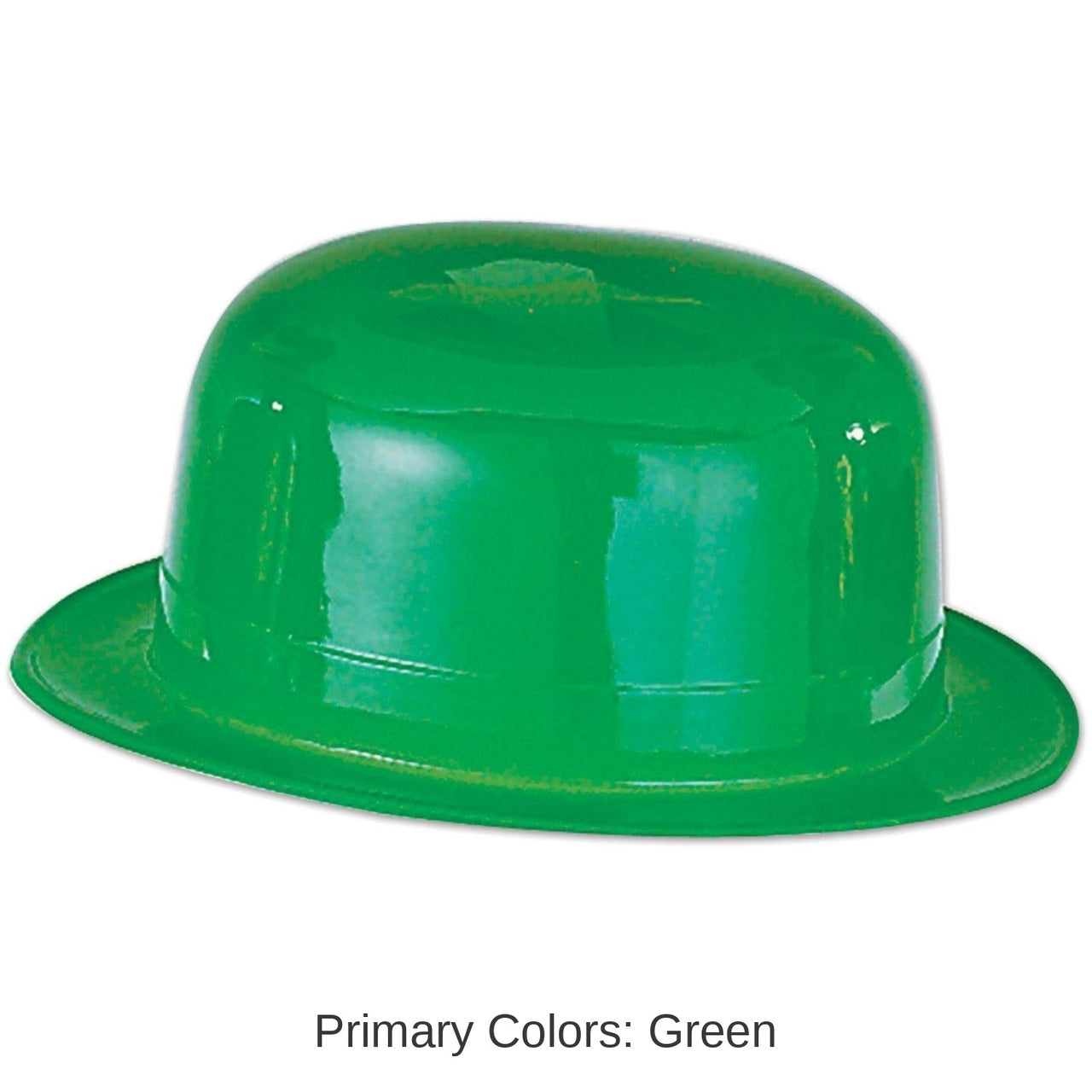 48 Pack Bulk St. Patrick's Day Green Plastic Derby