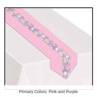 6 Pack Bulk Easter Egg Fabric Table Runner