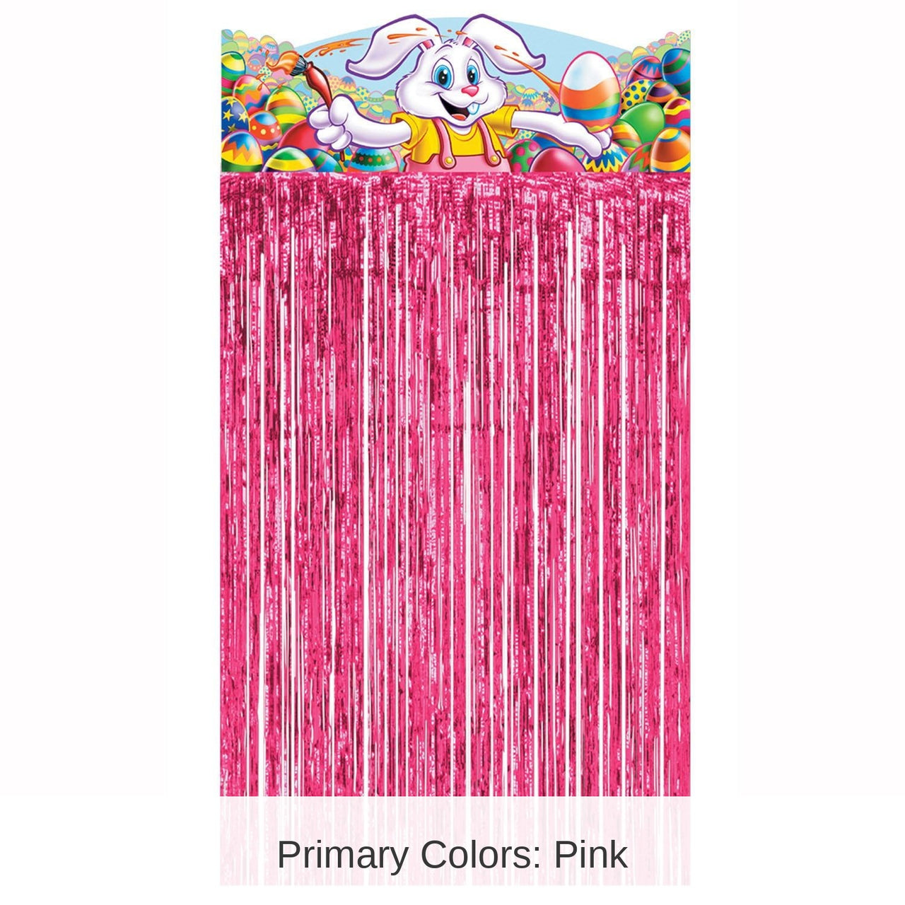 12 Pack Bulk Easter Bunny Character Curtain