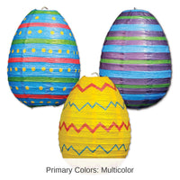 18 Pack Bulk Easter Egg Paper Lanterns