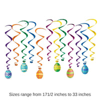 72 Pack Bulk Easter Egg Whirls