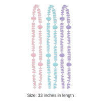 36 Pack Bulk Happy Easter Bead Necklaces