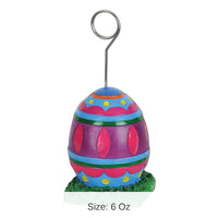 6 Pack Bulk Easter Egg Photo/Balloon Holder