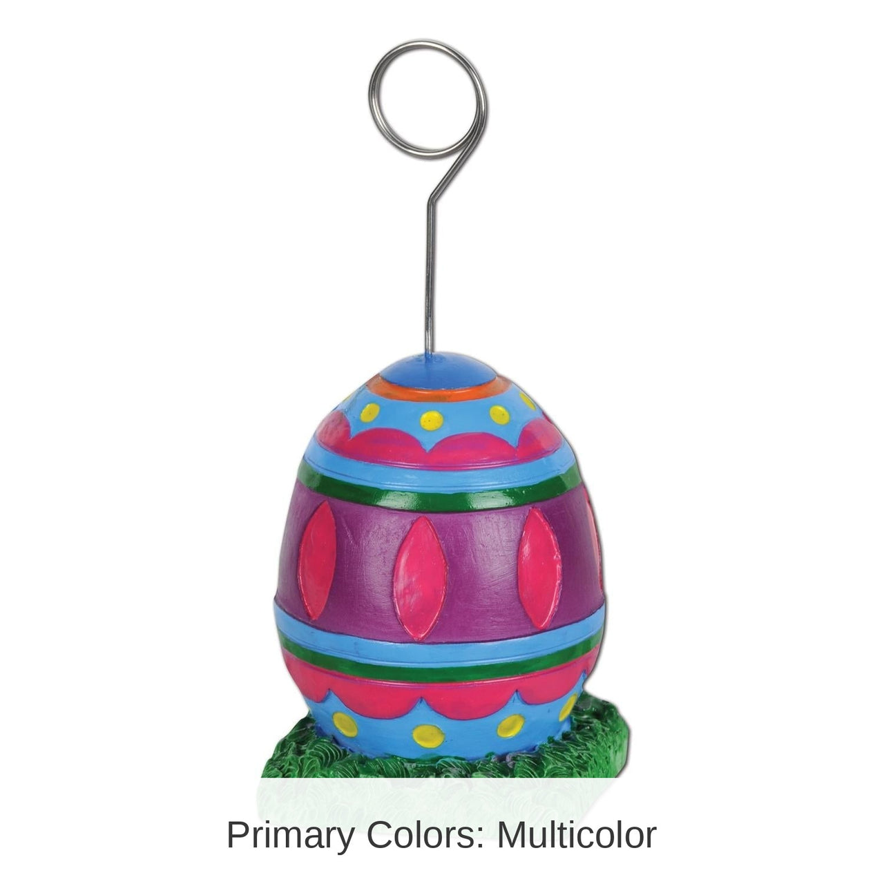6 Pack Bulk Easter Egg Photo/Balloon Holder