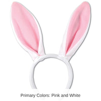12 Pack Bulk Easter Soft-Touch Bunny Ears