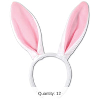 12 Pack Bulk Easter Soft-Touch Bunny Ears