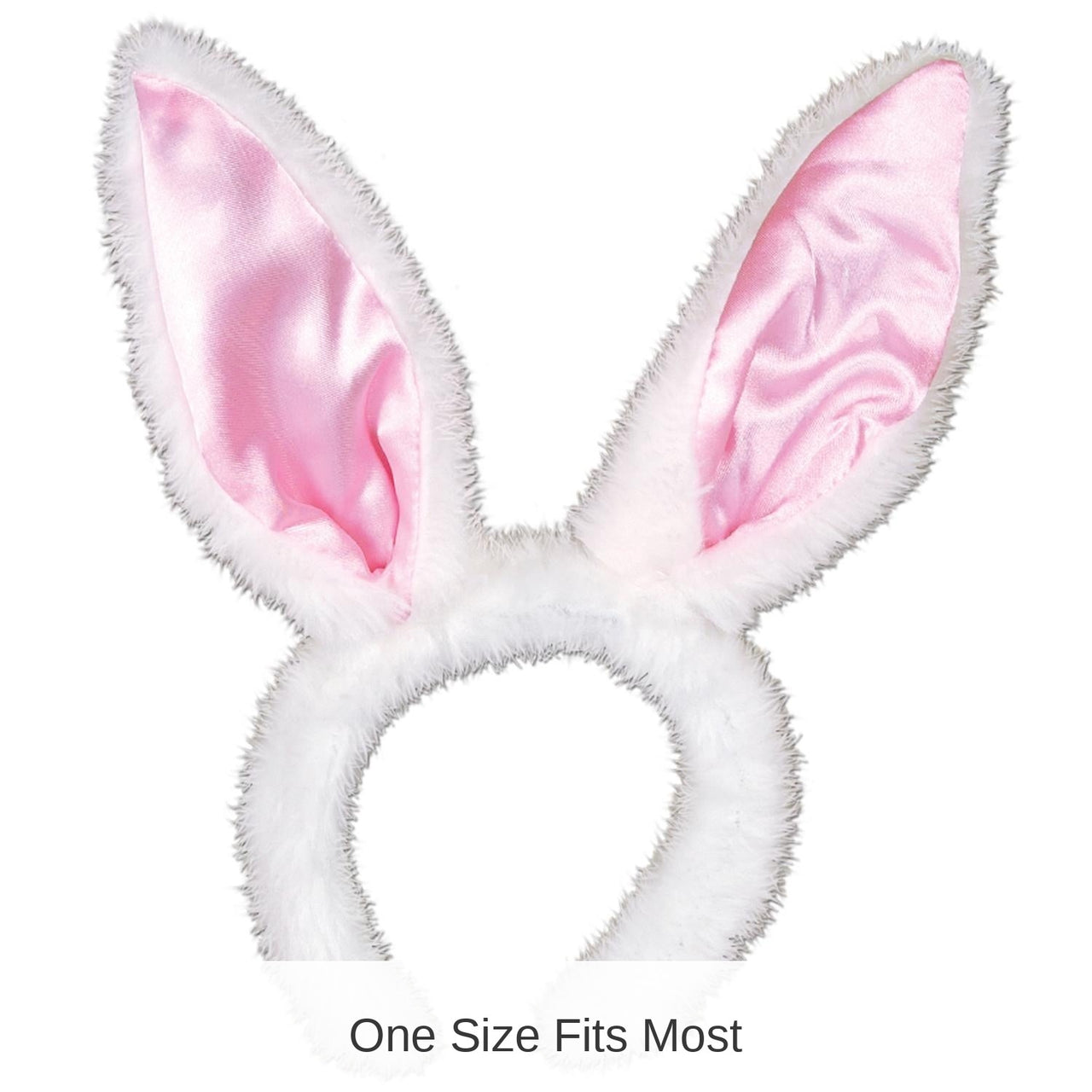 12 Pack Bulk Easter Plush Satin Bunny Ears