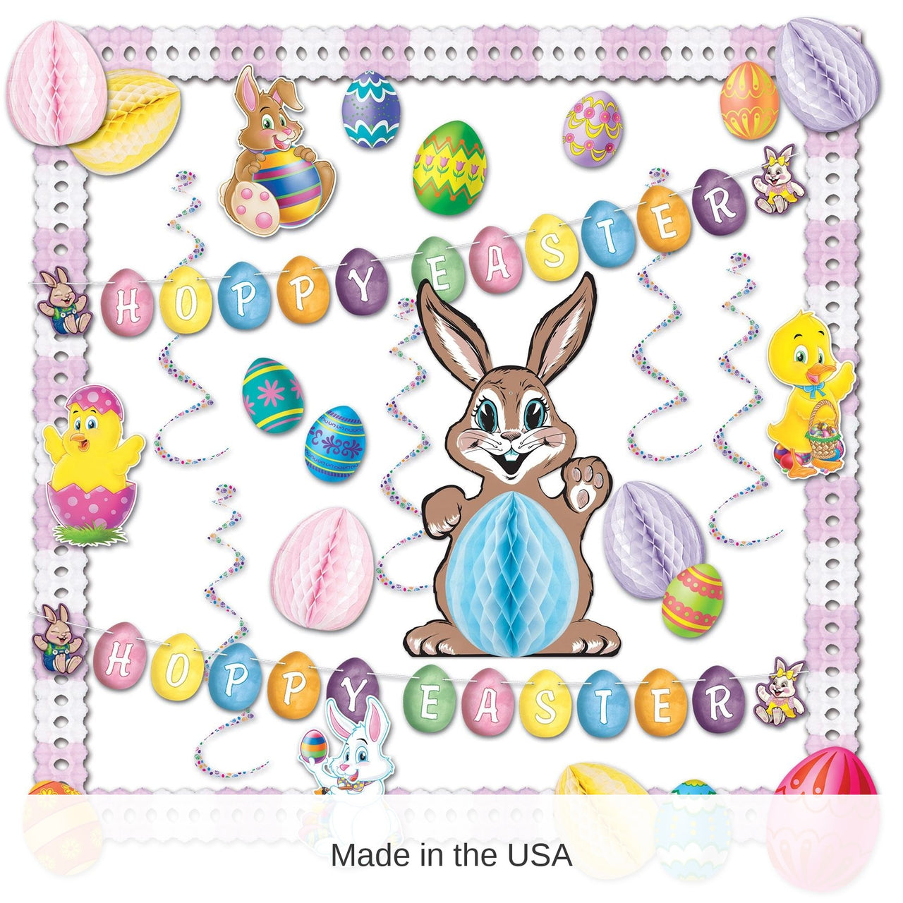 Bulk 36 Piece Easter Decorating Kit