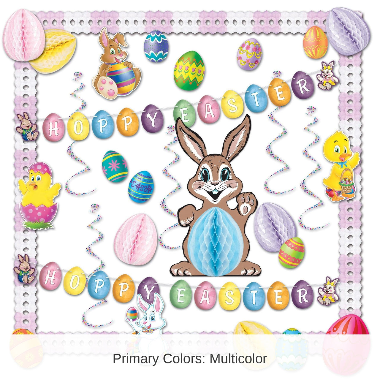 Bulk 36 Piece Easter Decorating Kit