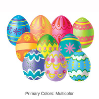 240 Pack Bulk Mini Easter Egg Cutouts
