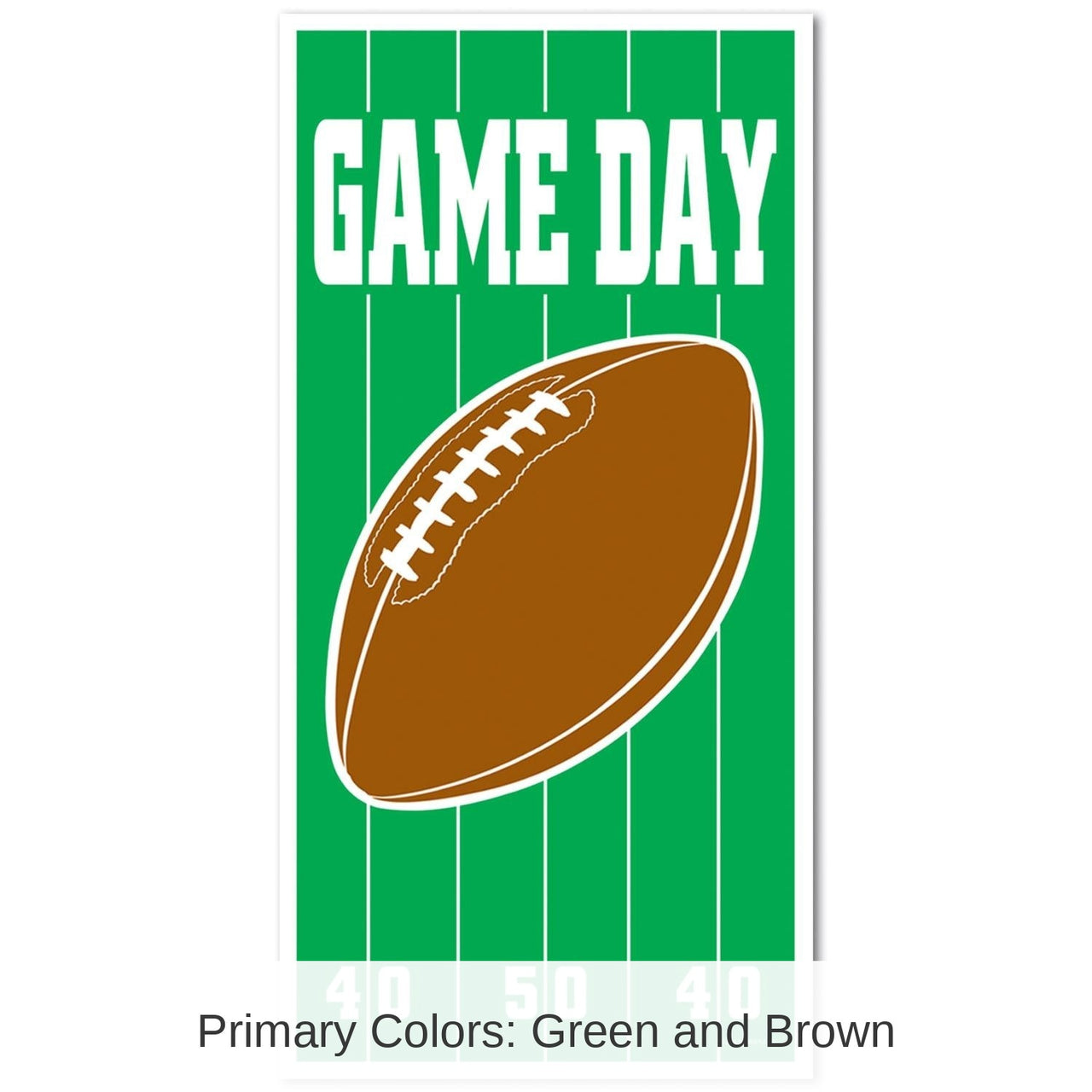 12 Pack Bulk Game Day Football Party Door Cover