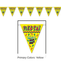12 Pack Bulk Fiesta! Pennant Banner