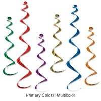36 Piece Bulk Twirly Party Whirlys Asst colors