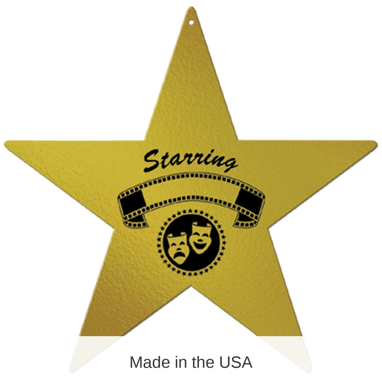 24 Pack Bulk 12 Inch Foil Awards Night Party Star