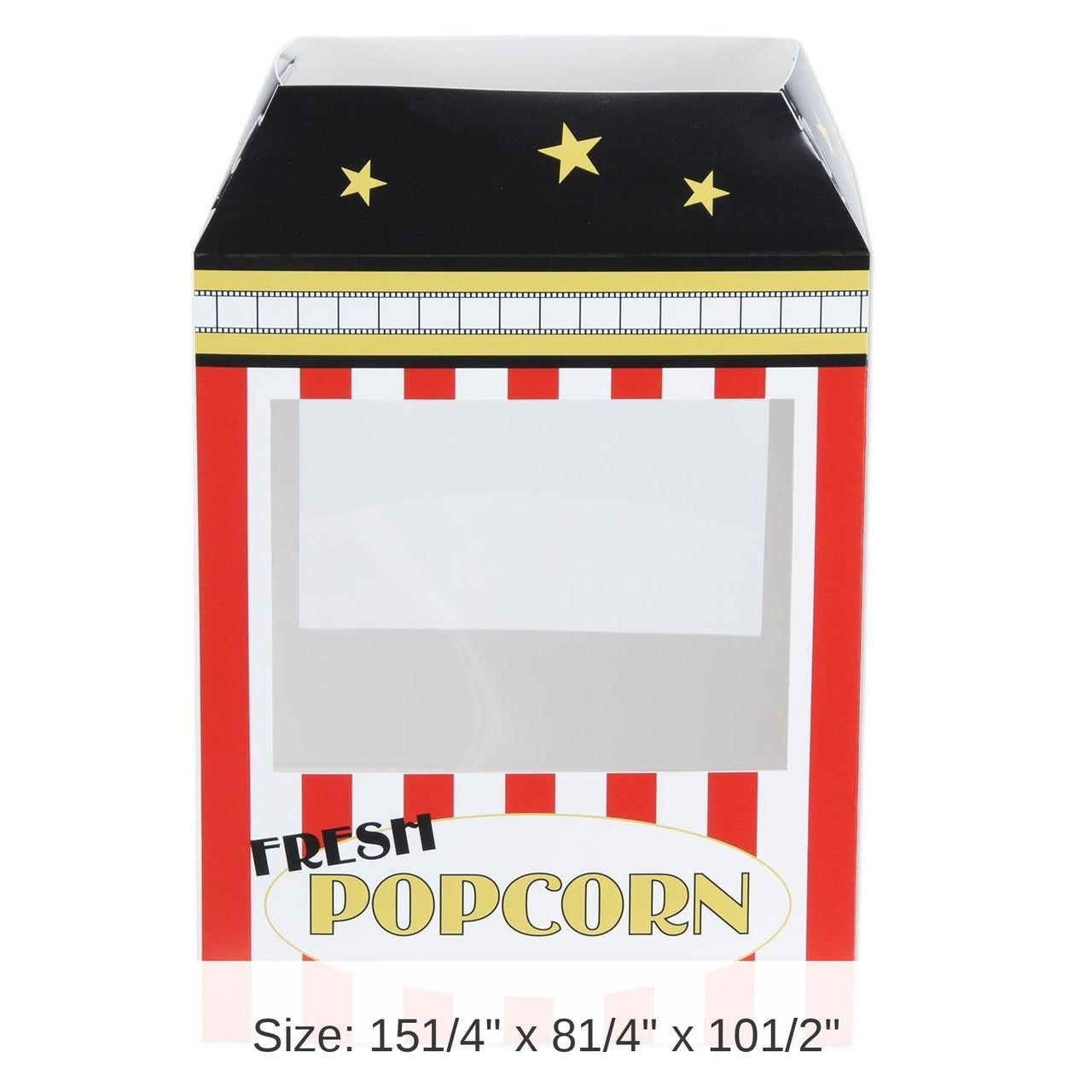 12 Pack Bulk 3-D Popcorn Machine Party Centerpiece