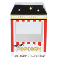 12 Pack Bulk 3-D Popcorn Machine Party Centerpiece