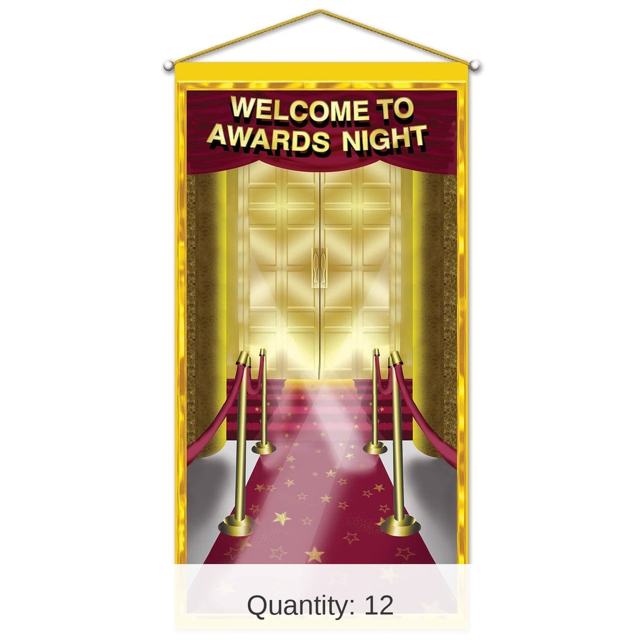 12 Pack Bulk Awards Night Party Door/Wall Panel