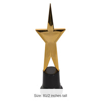 6 Pack Bulk Awards Night Star Party Statuette