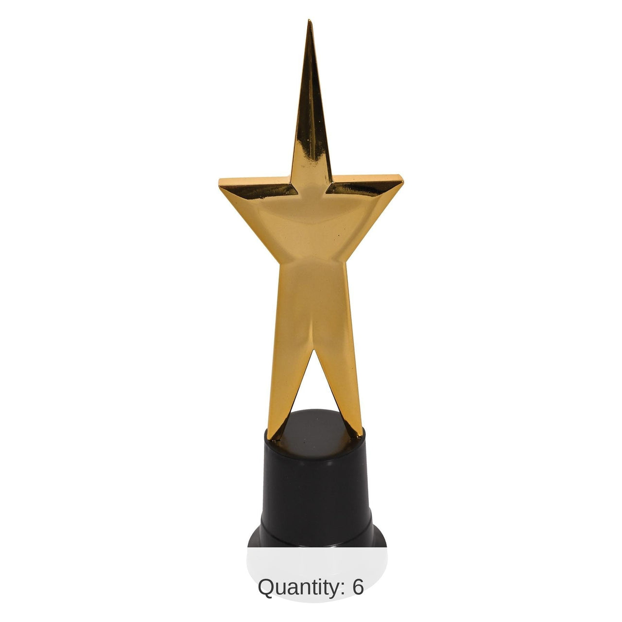 6 Pack Bulk Awards Night Star Party Statuette