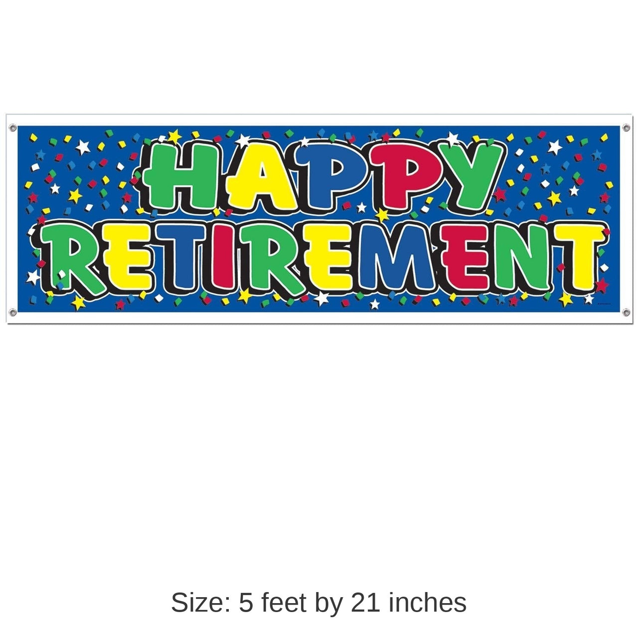 12 Pack Bulk Happy Retirement Party Sign Banner