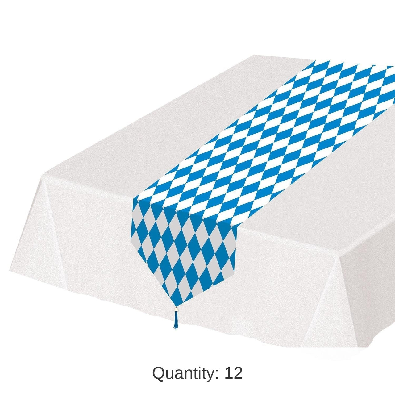 12 Pack Bulk Printed Oktoberfest Paper Table Runner