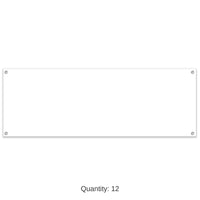 12 Pack Bulk Blank Sign Party Banner