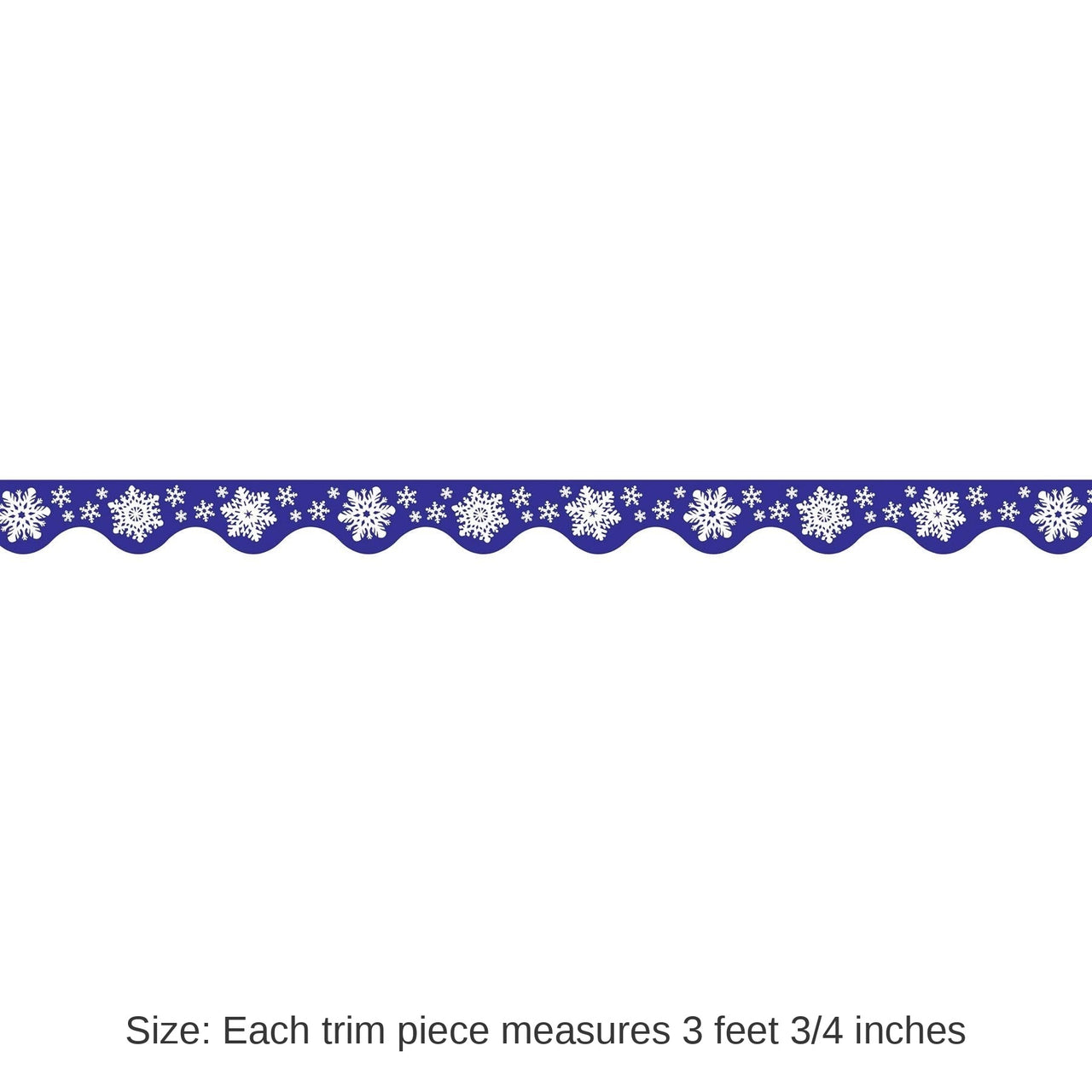 144 Pack Bulk Winter Border Trim Wall Decoration