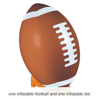 Inflatable Football & Tee Party Set
