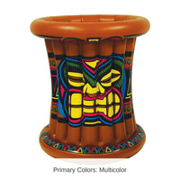 6 Pack Bulk Luau Party Inflatable Tiki Cooler