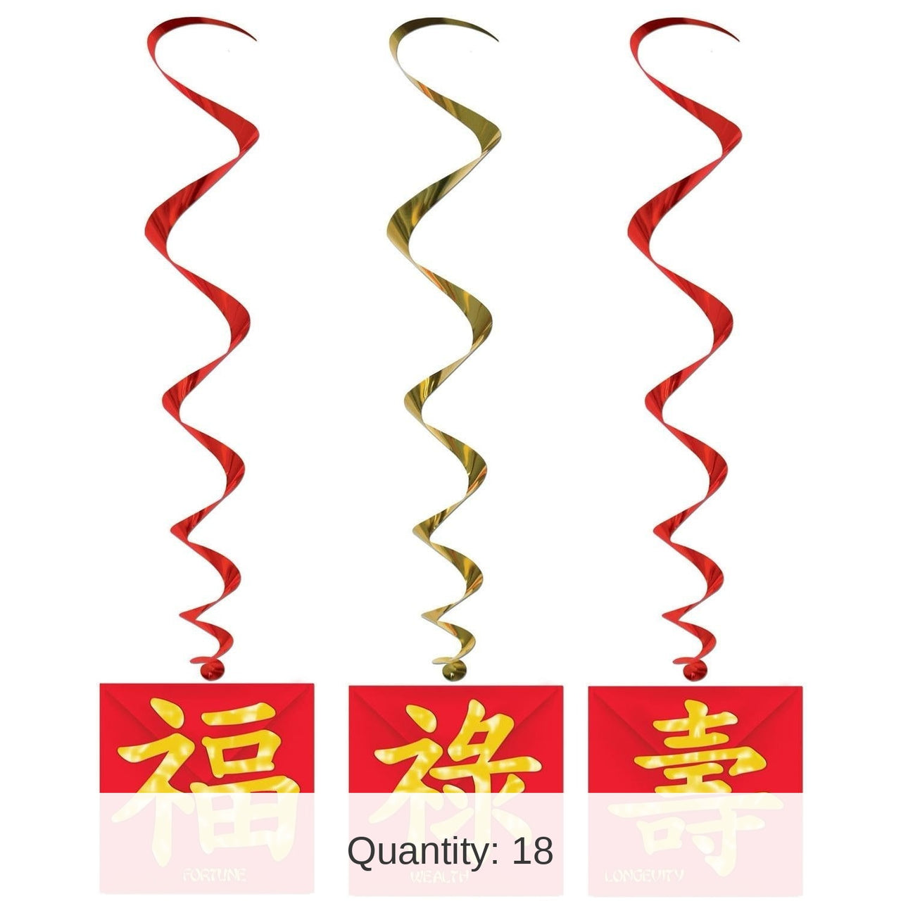 18 Piece Bulk Asian Party Whirls