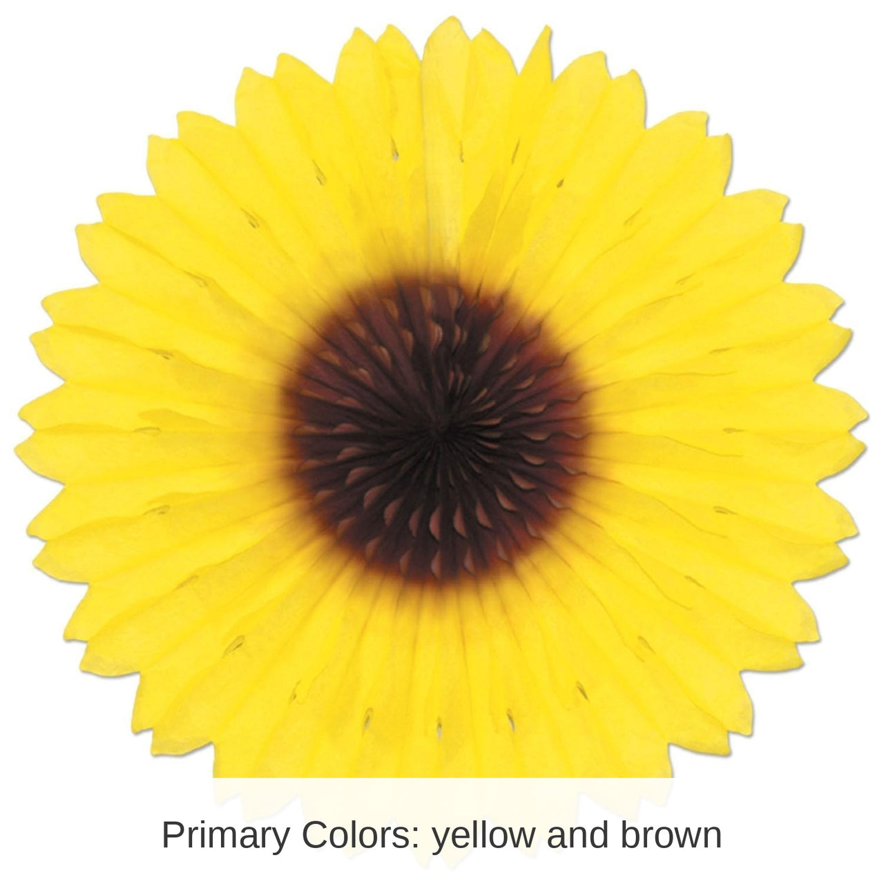 12 Pack Bulk Sunflower Party Fan