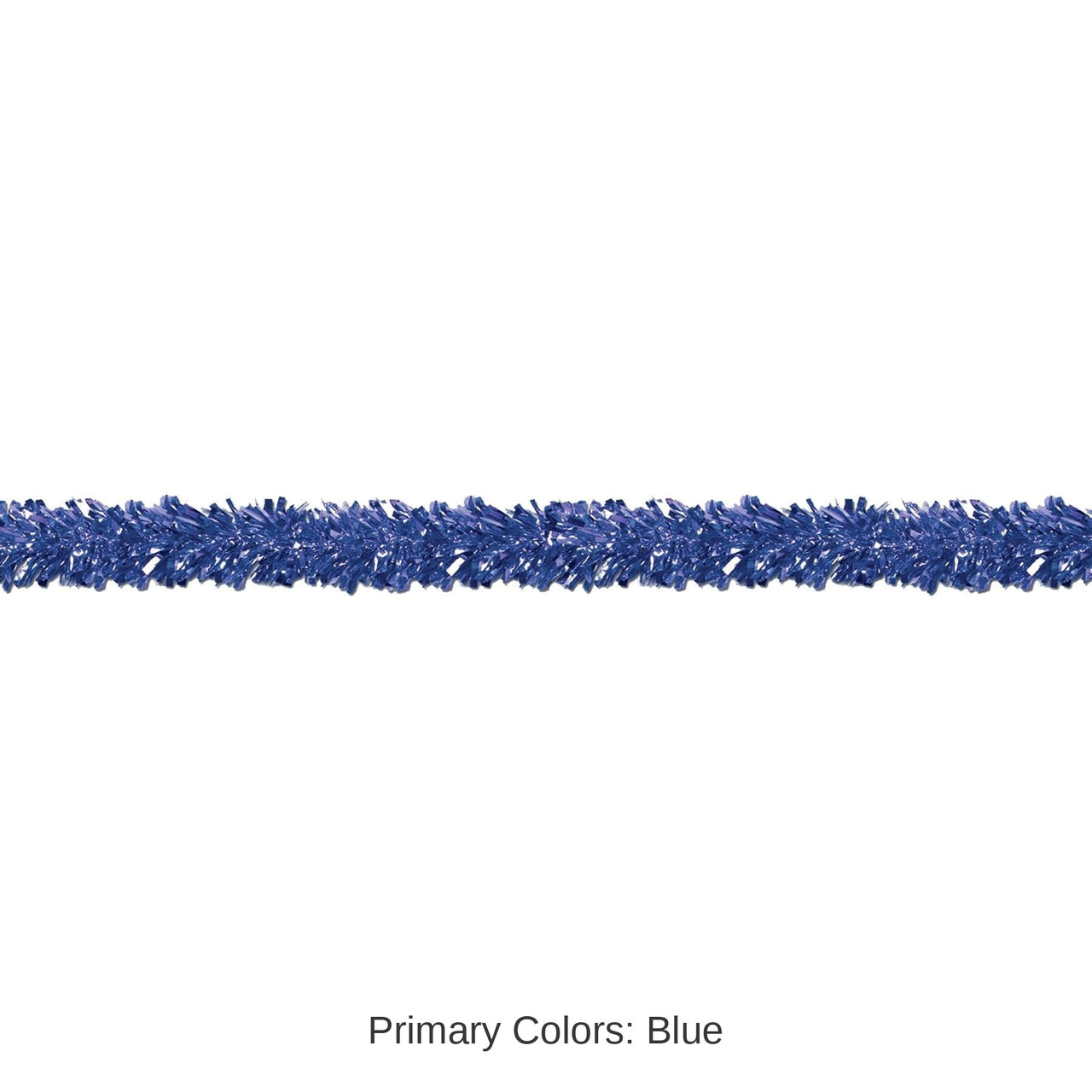 12 Pack Bulk 6-Ply Metallic Party Festooning Garland - blue