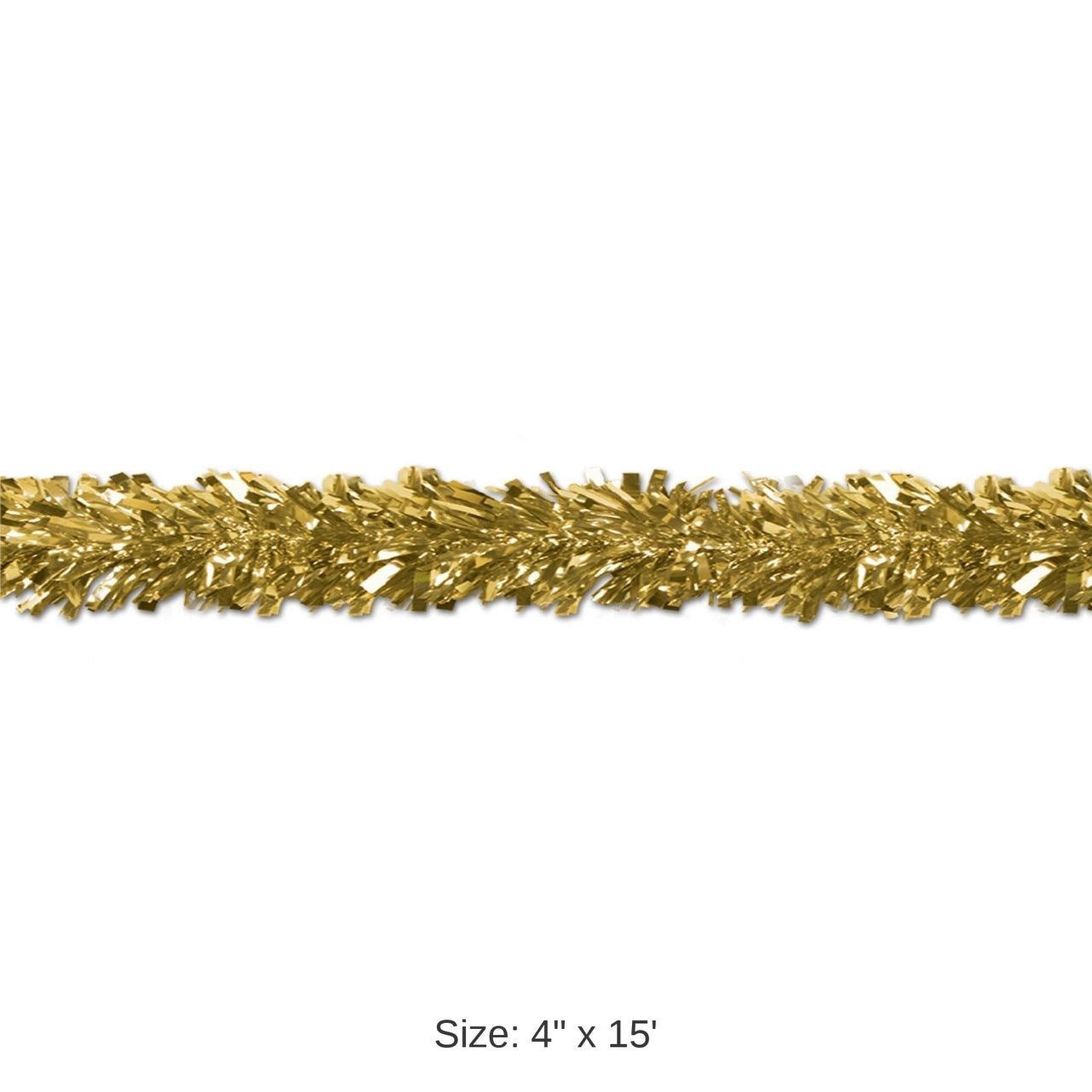 12 Pack Bulk 6-Ply Metallic Party Festooning Garland - gold